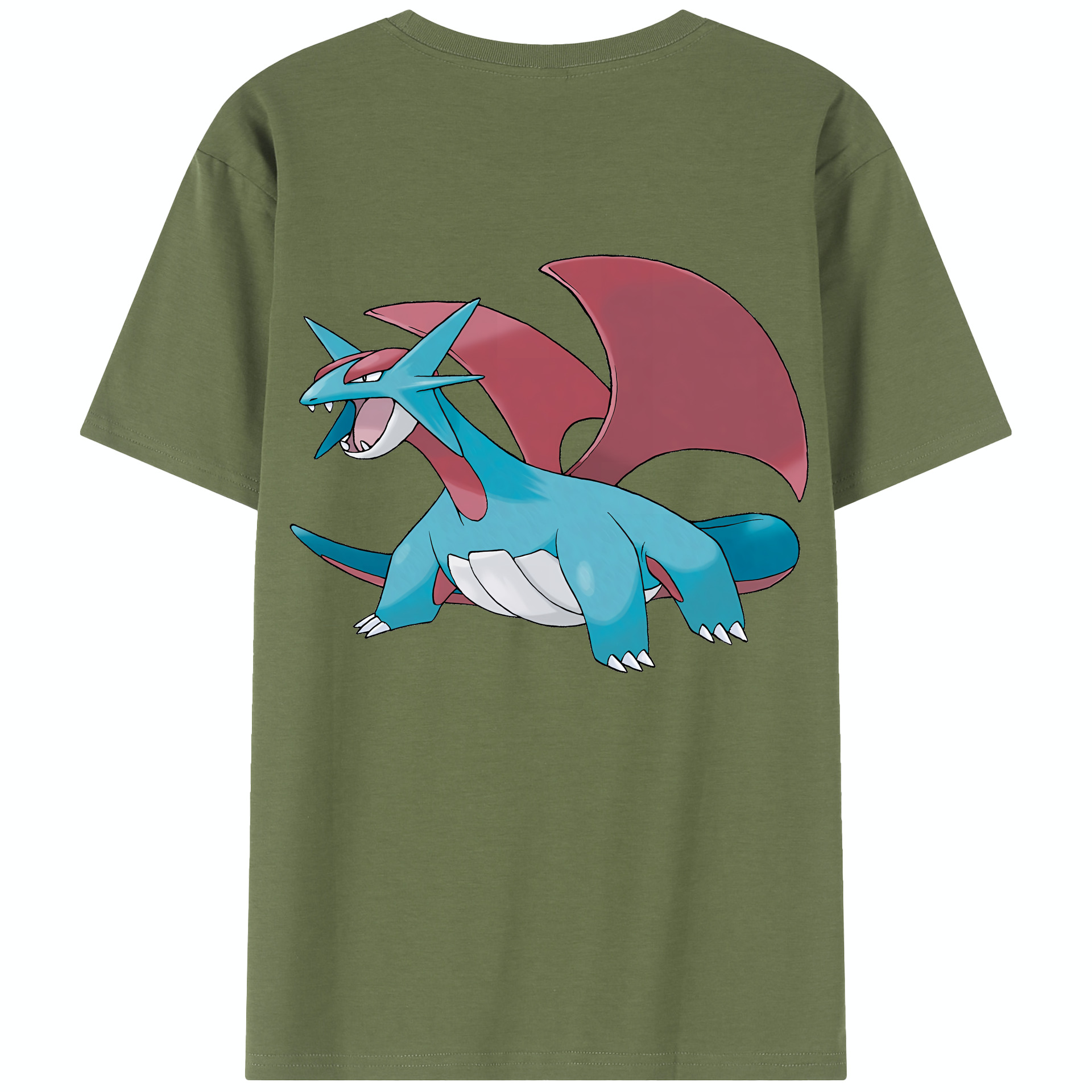 （画像用） ポケットモンスター Pokémon 綿100％半袖Tシャツ（背面プリント）